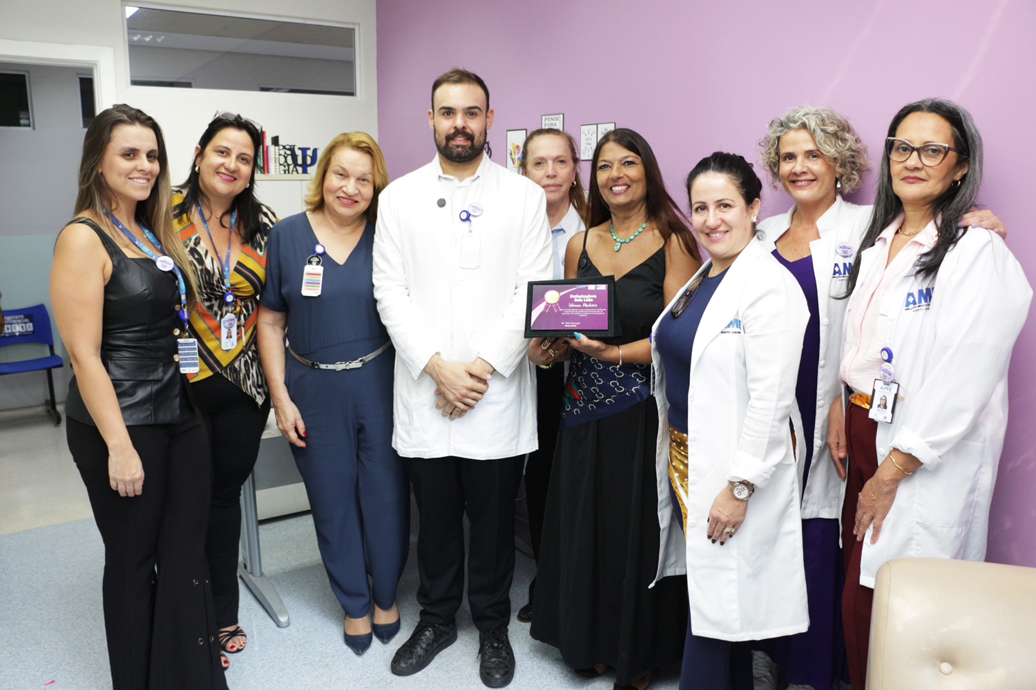 AME Santo André inaugura Sala Lilás para acolhimento de mulheres vítimas de violência