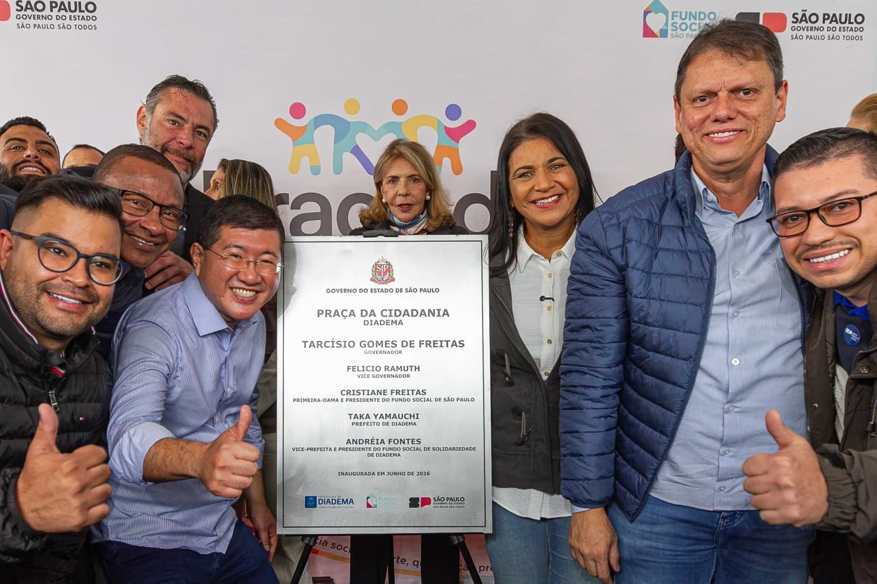  Em Diadema, Praça da Cidadania é inaugurada e amplia oportunidades de qualificação, esporte e inclusão social