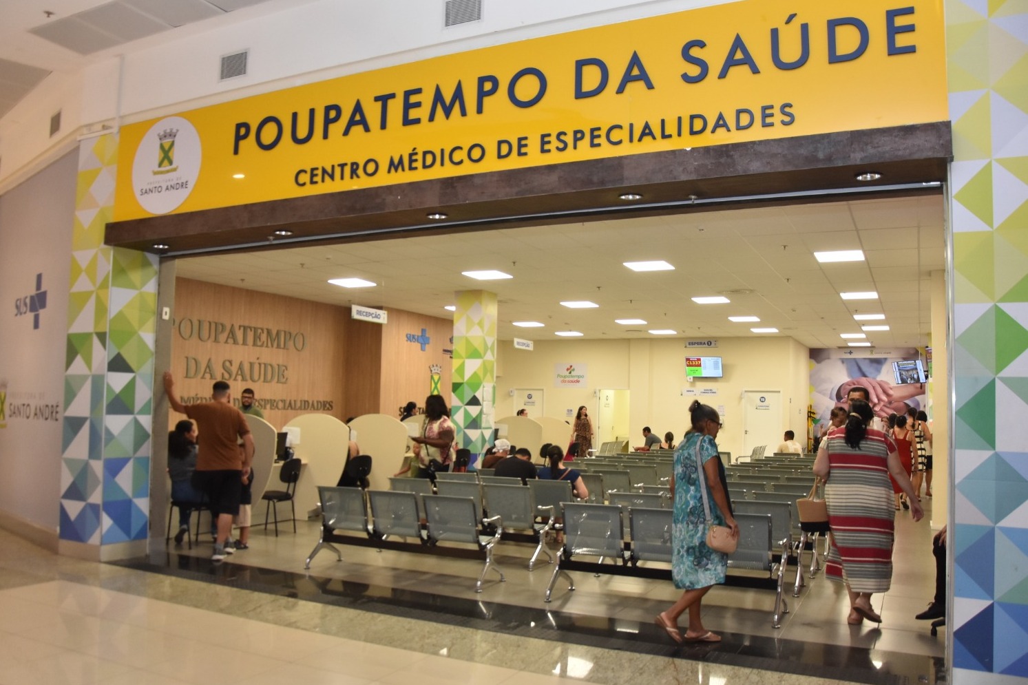 Poupatempo da Saúde de Santo André completa um ano com marca de 400 mil atendimentos