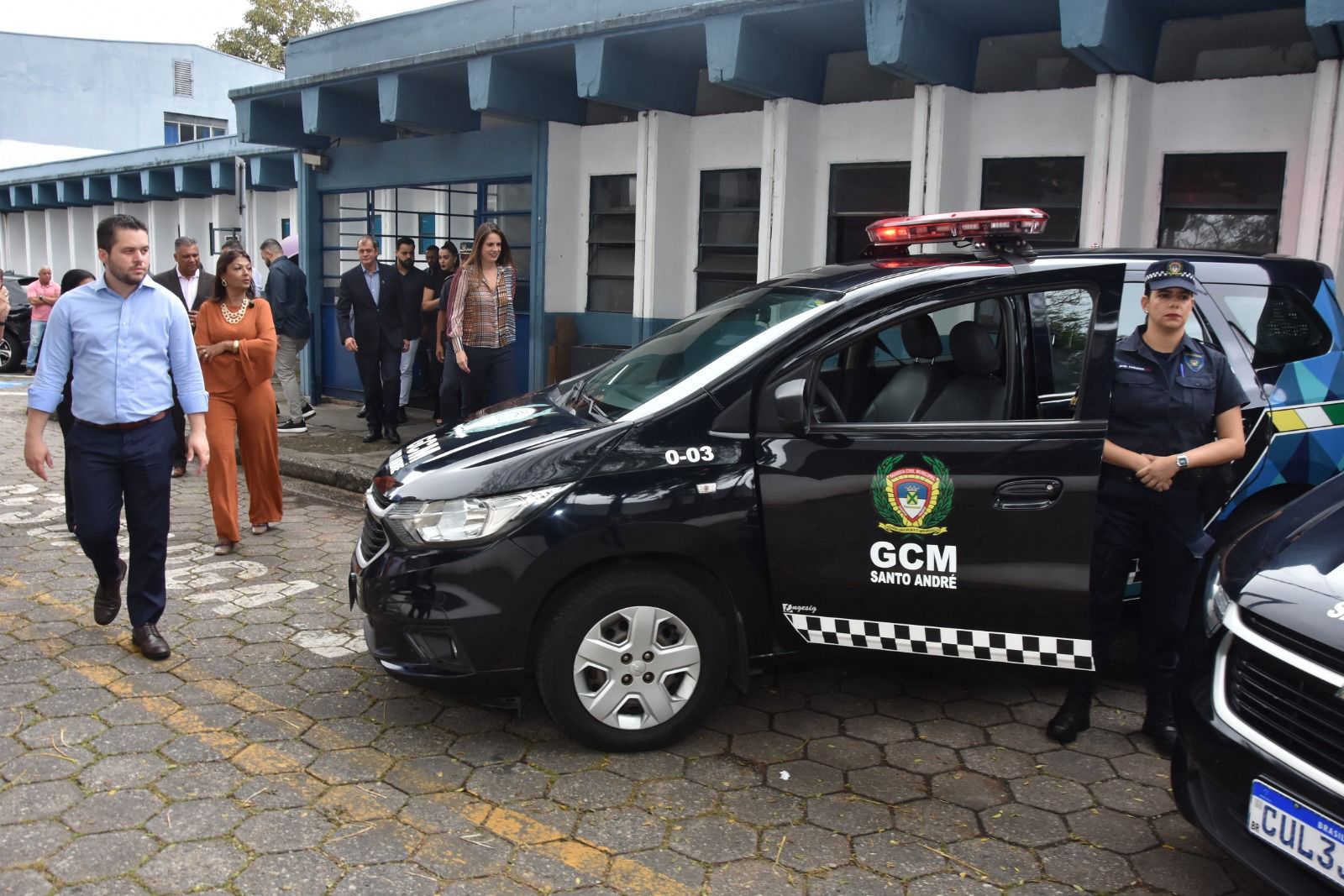 Prefeitura de Santo André entrega nova viatura para Patrulha Maria da Penha