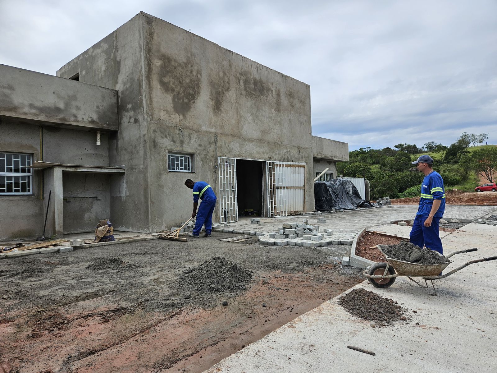 USF Jardim Serrano em Ribeirão Pires avança e está com 70% das obras concluídas