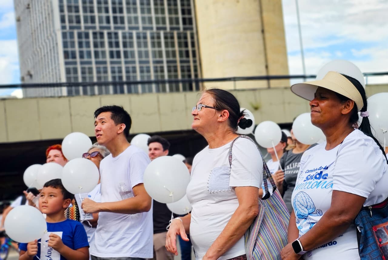 Caminhada da Saúde Emocional promove prevenção e cuidado durante mobilização em São Bernardo