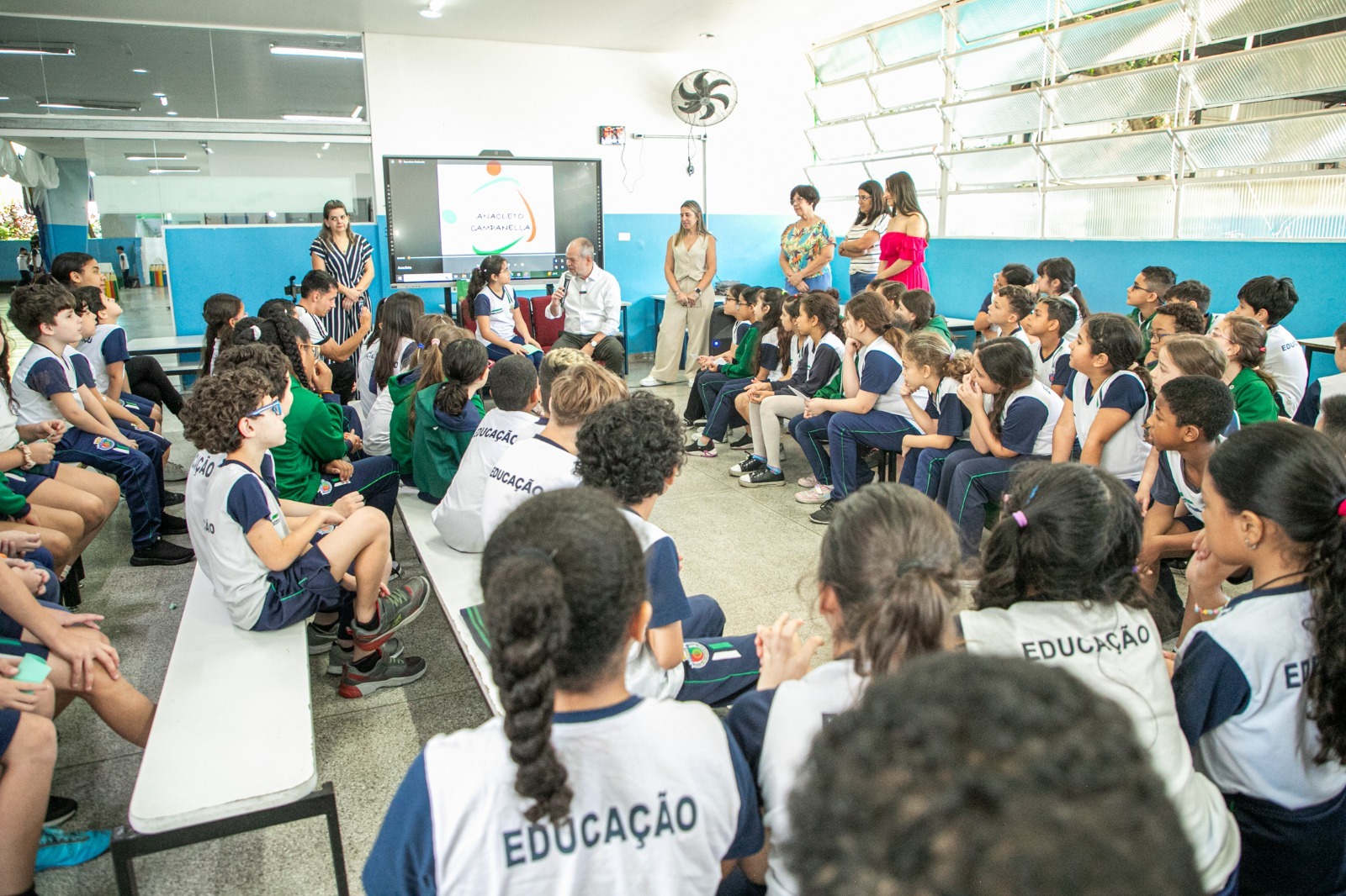 Tite Campanella investe R$ 66,5 milhões no início do ano letivo para potencializar Educação de São Caetano