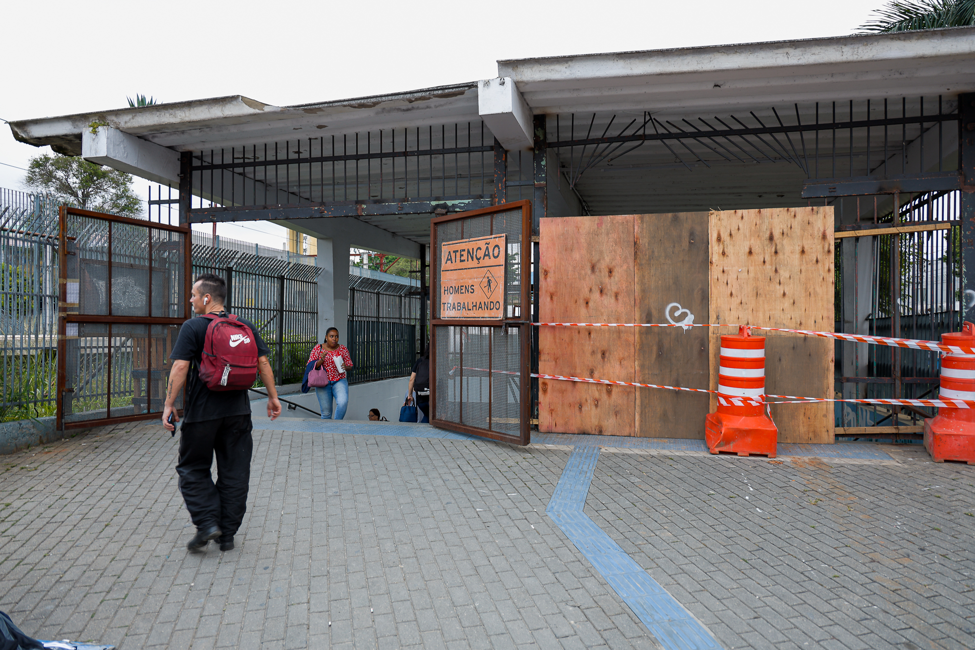 Obras do módulo 2 do Terminal Rodoviário Nicolau Delic, em São Caetano, avançam com acessibilidade na passagem de nível