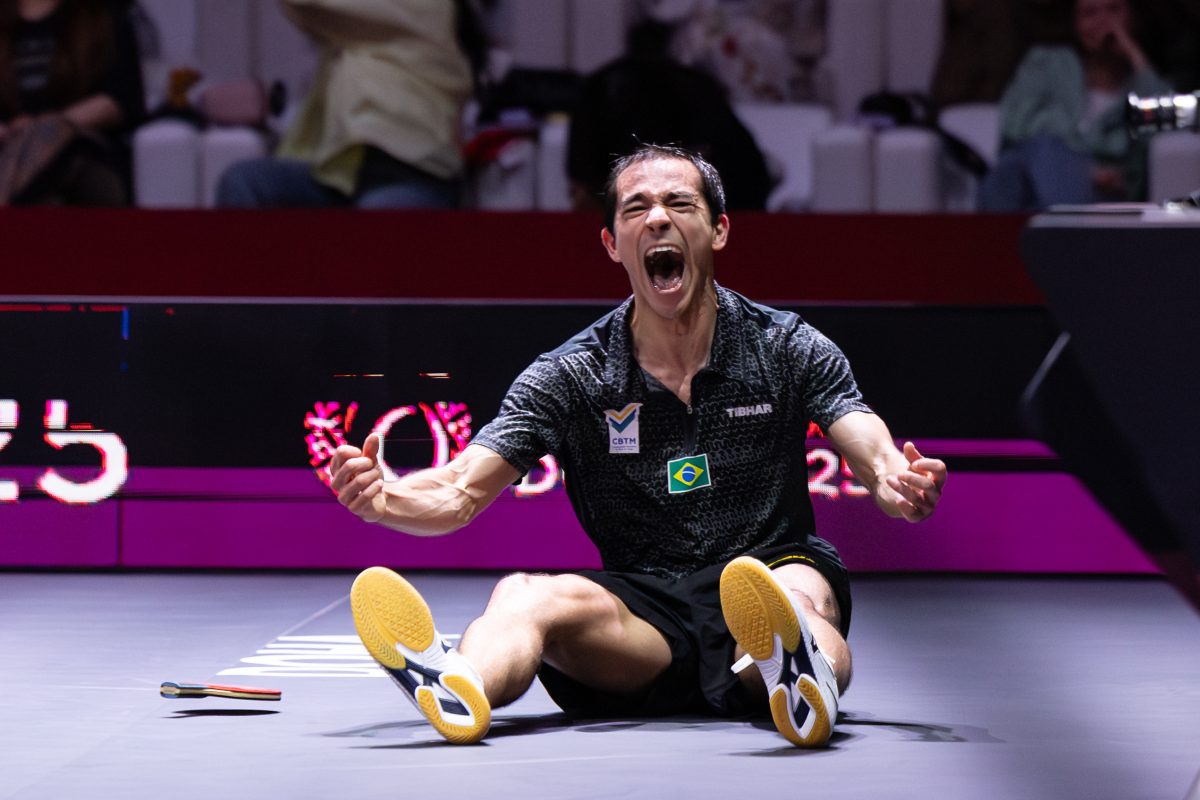 Mesatenista de São Caetano, Hugo Calderano derruba novo tabu, conquista prata no Mundial de Doha e faz história