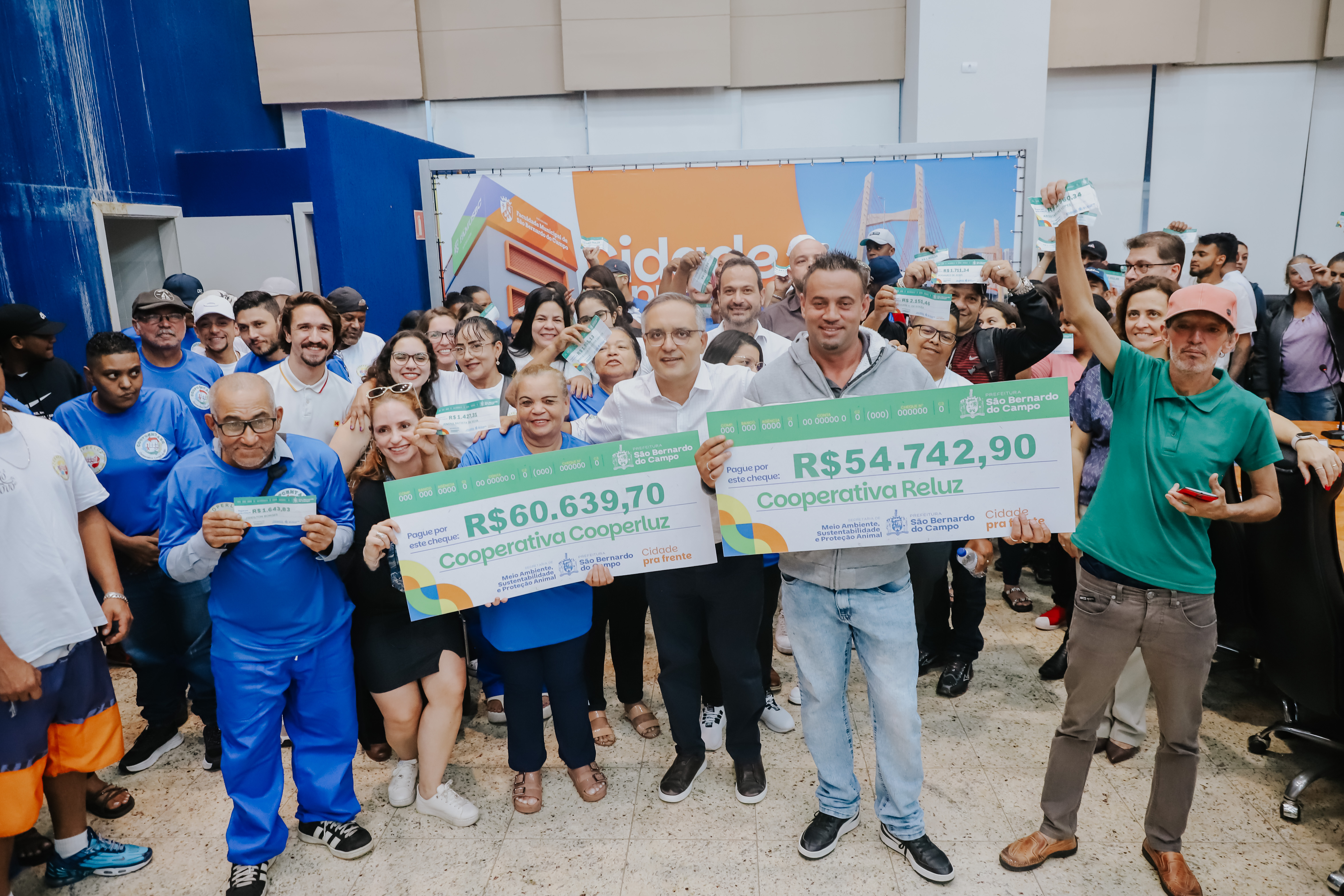 Com incentivo da Prefeitura, cooperativas de reciclagem de São Bernardo ampliam oportunidades para geração de renda