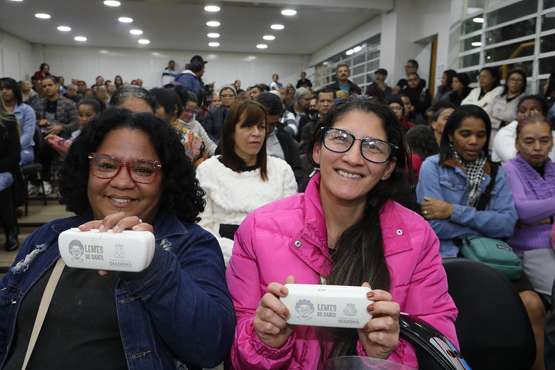 Diadema já entregou mais de 1.000 óculos pelo programa Lentes do Saber