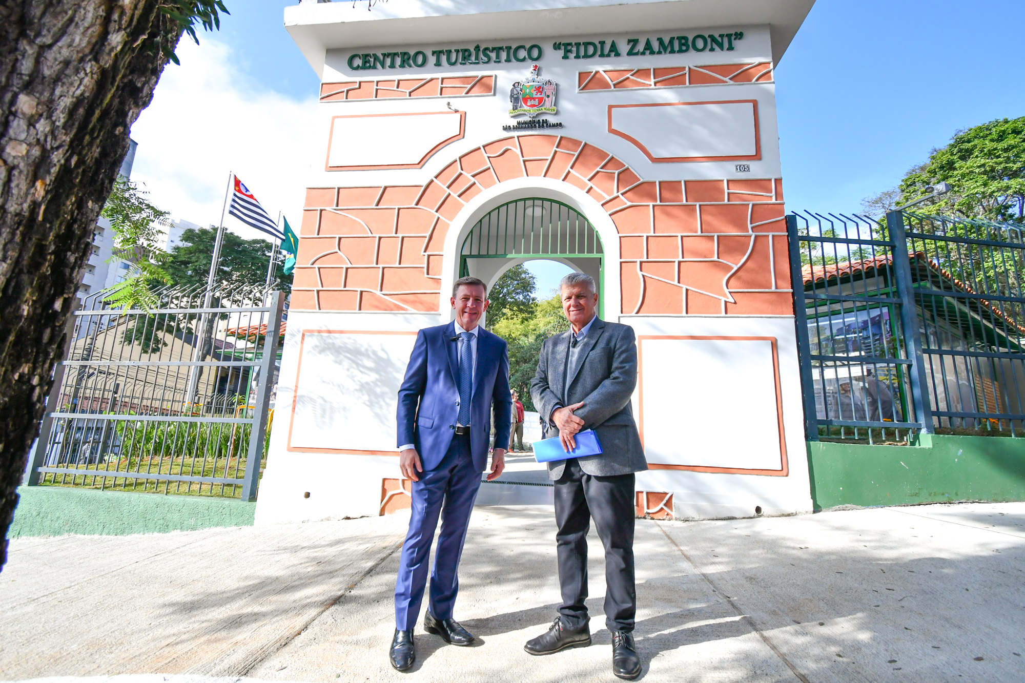 Prefeito Orlando Morando inaugura o Centro Turístico de São Bernardo