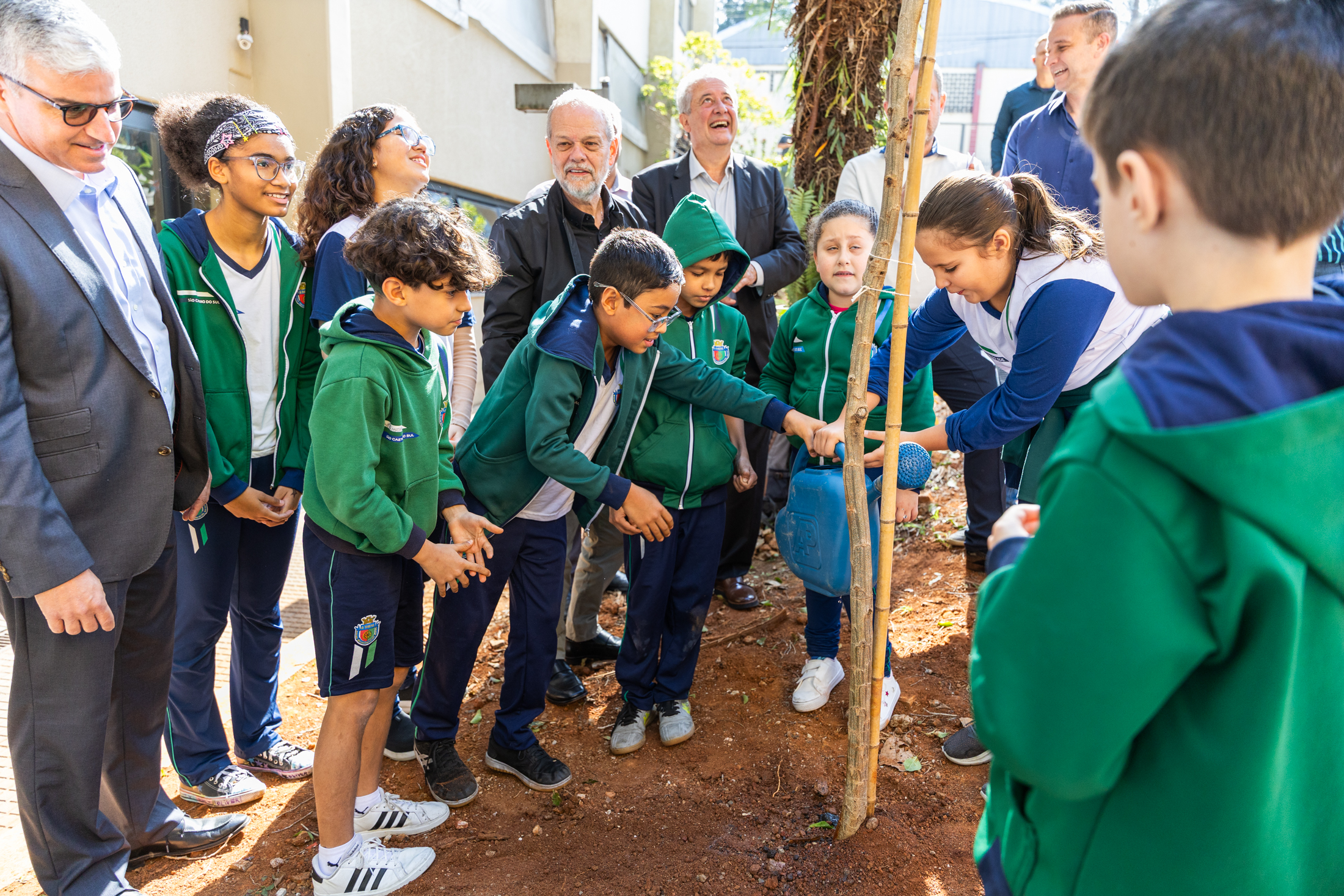 Prefeitura de São Caetano e ENEL fecham parceria visando plantio de mais de 100 árvores na cidade