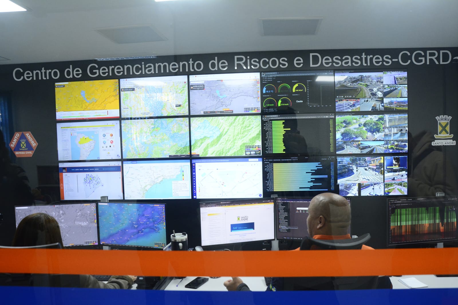 Santo André fortalece resiliência com novo Centro de Gerenciamento de Riscos e Desastres