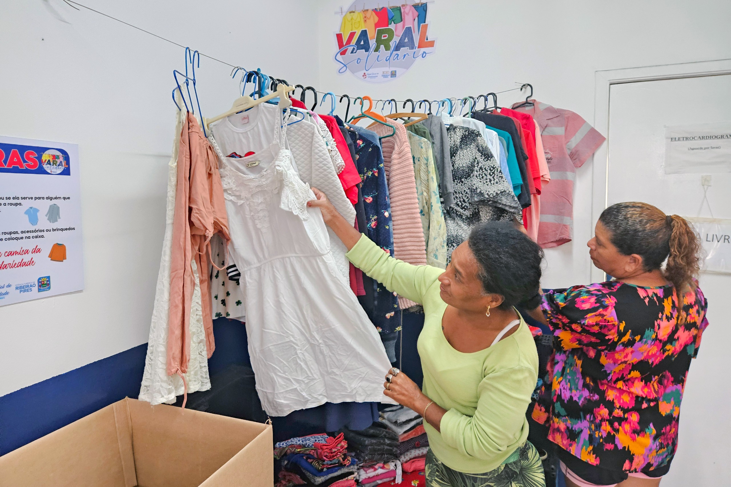 Varal Solidário já distribuiu mais de 5 mil a moradores em situação de vulnerabilidade em Ribeirão Pires