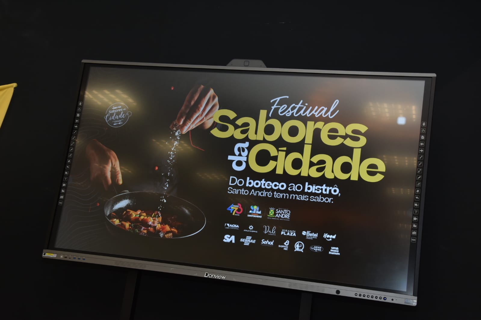 Santo André realiza abertura do Festival Sabores da Cidade para empreendedores