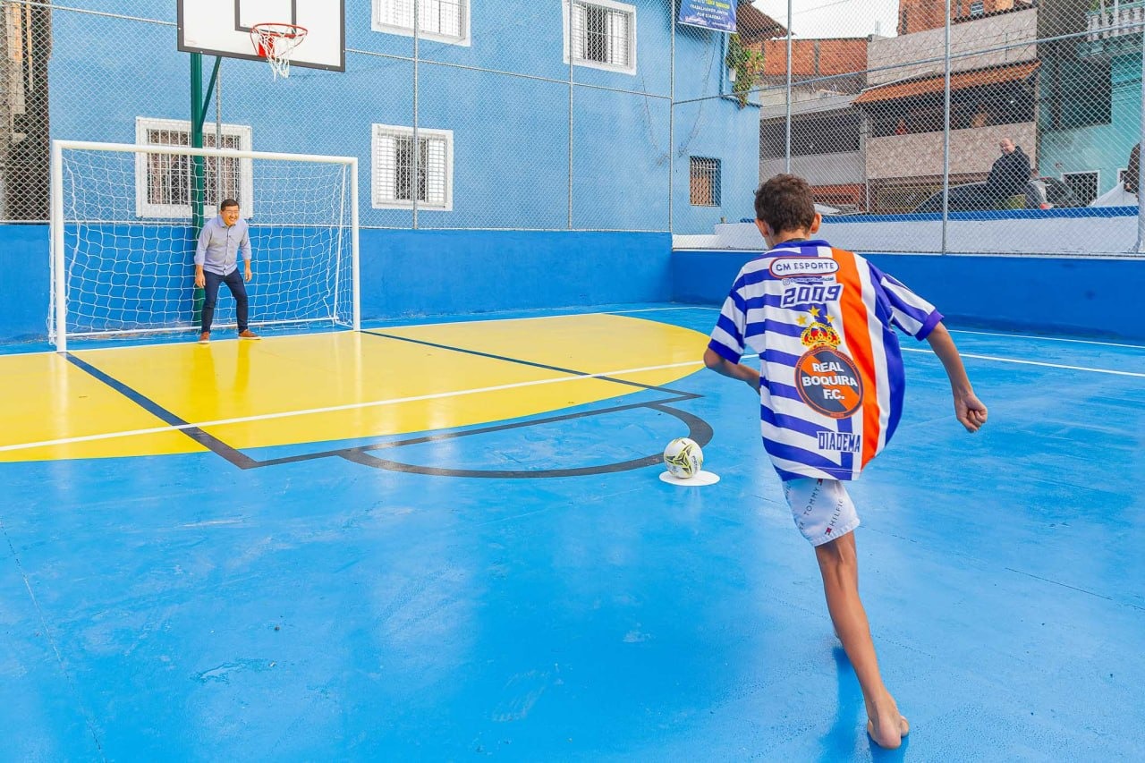 Bairro Casa Grande recebe melhorias em Esporte e Infraestrutura