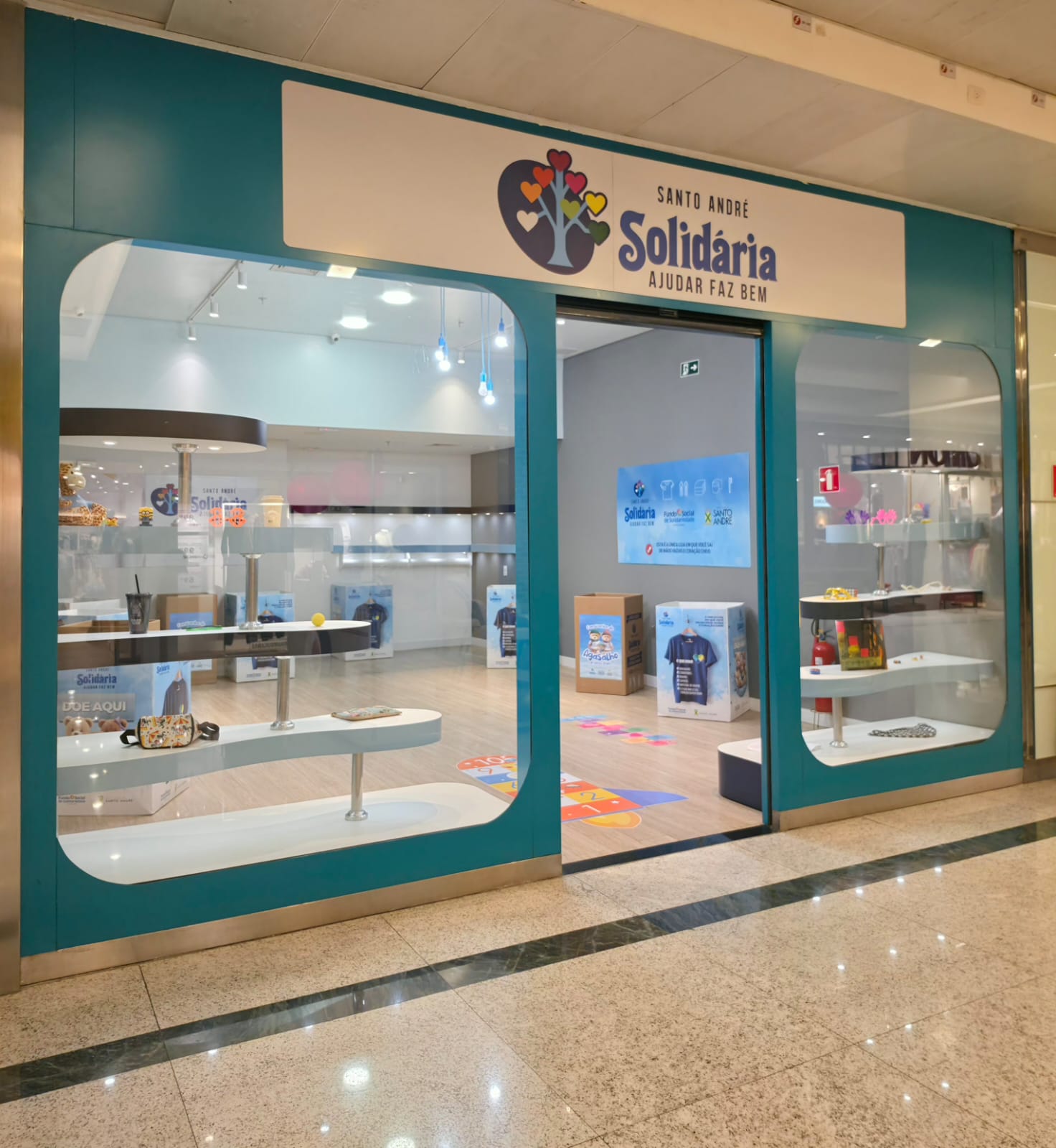 Shopping ABC inicia Campanha do Agasalho e inaugura novo espaço para doações