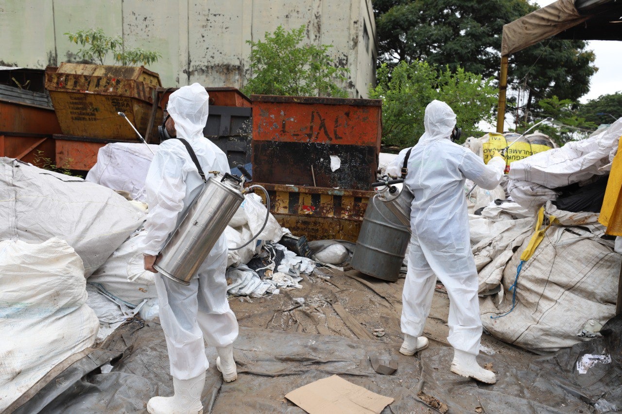 Diadema realiza 2º mutirão contra a dengue e intensifica ações em pontos estratégicos