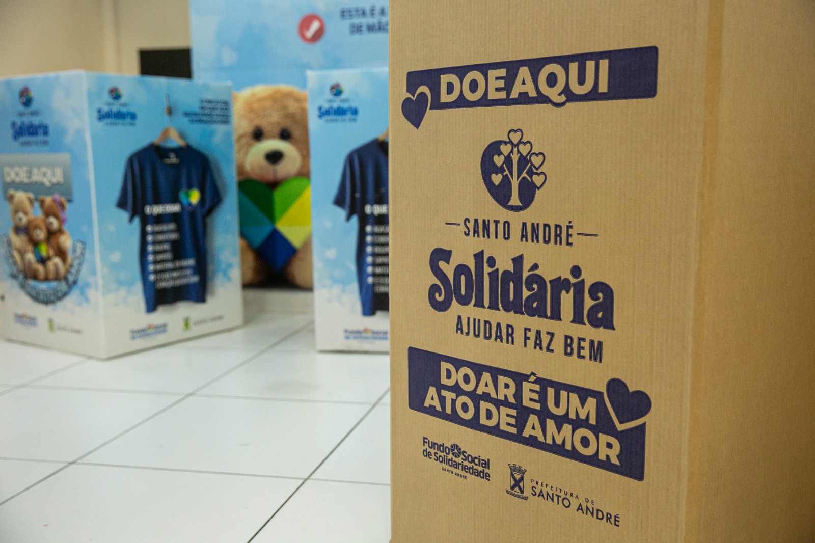 Fundo Social de Santo André mobiliza rede de solidariedade em Campanha de Arrecadação de Material Escolar