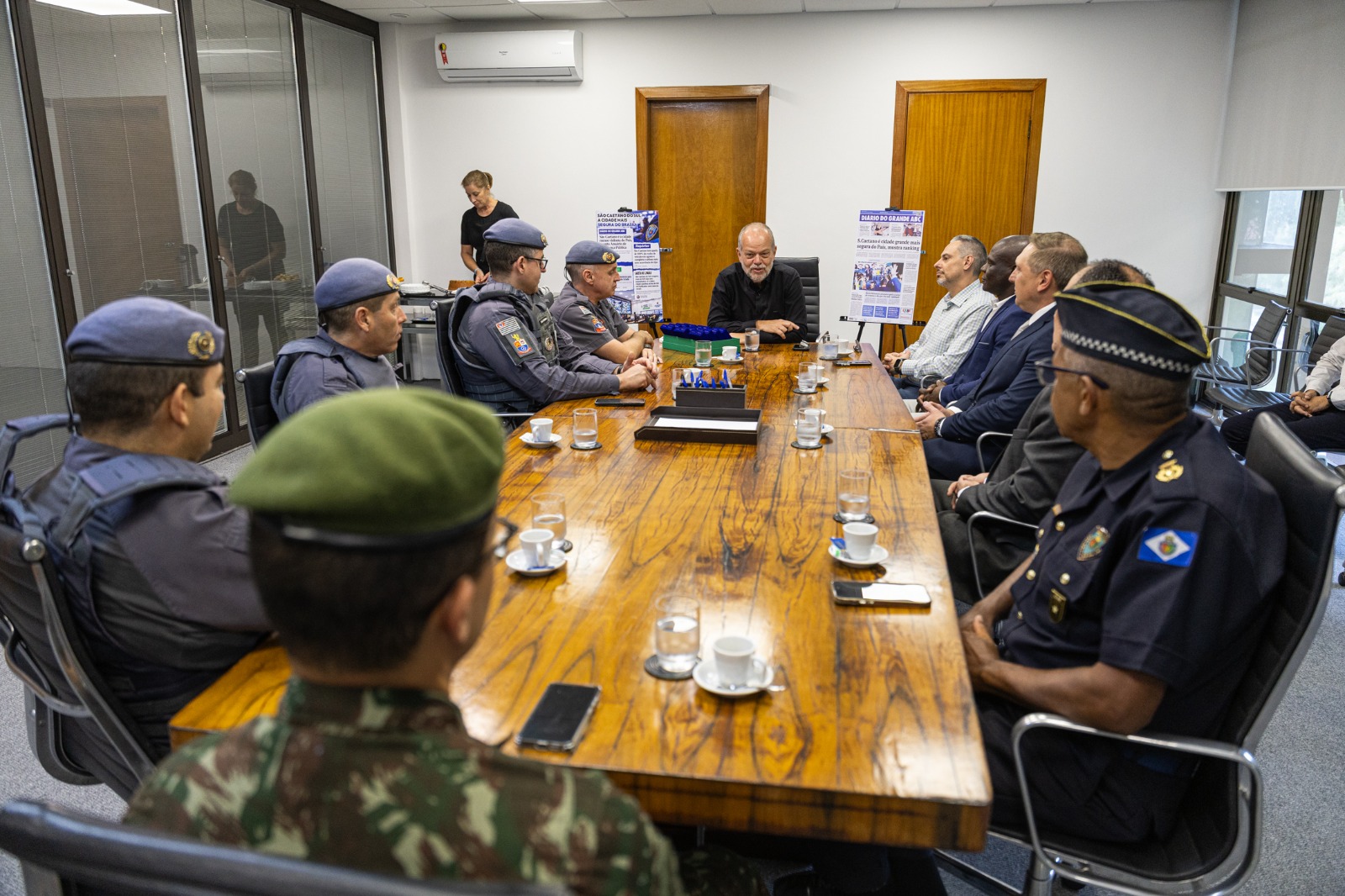 Forças de Segurança de São Caetano recebem homenagem pelo título de cidade mais segura do Brasil