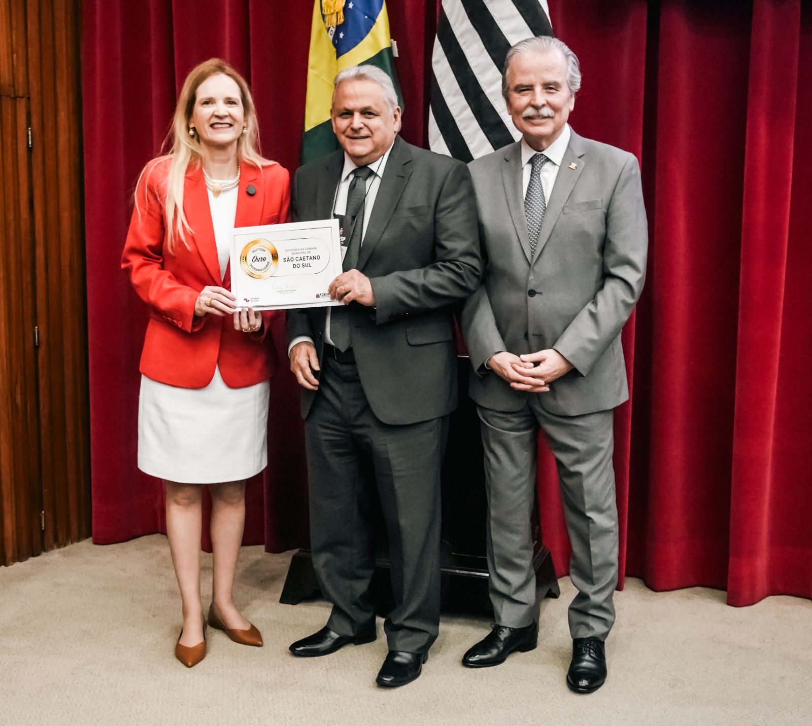 Câmara de São Caetano conquista Selo Ouro de Ouvidoria