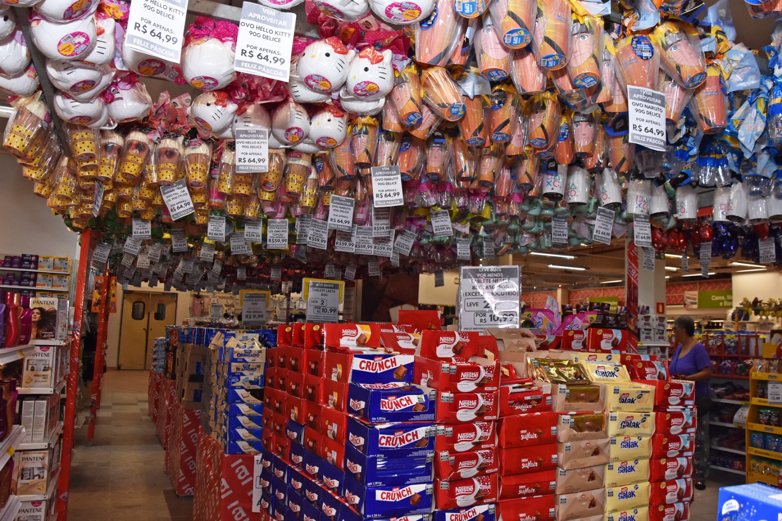 Procon Santo André identifica variação superior a 70% nos preços de ovos de chocolate