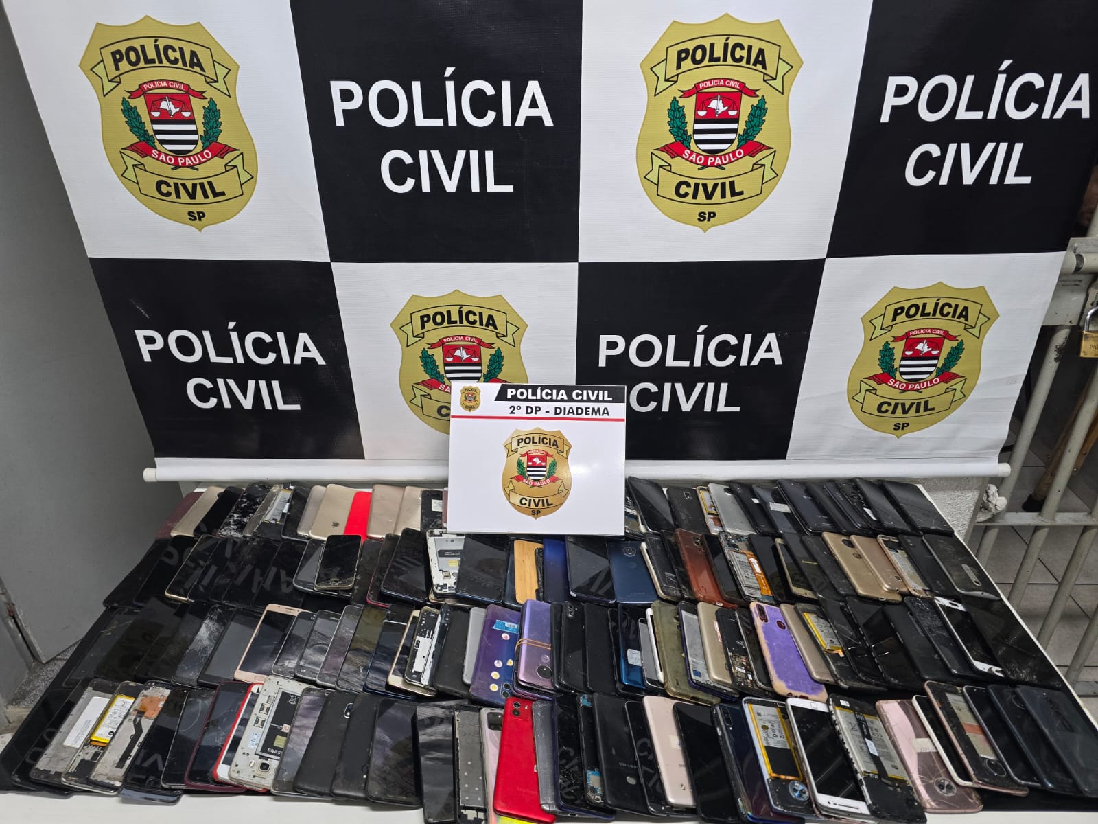 Roubos e furtos de celulares caem em Diadema no primeiro quadrimestre de 2026