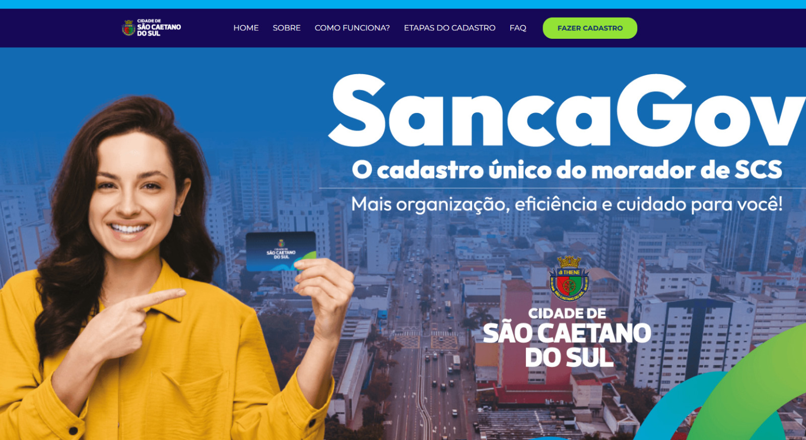 São Caetano inicia quarta fase do SancaGov e amplia cadastramento para toda a população