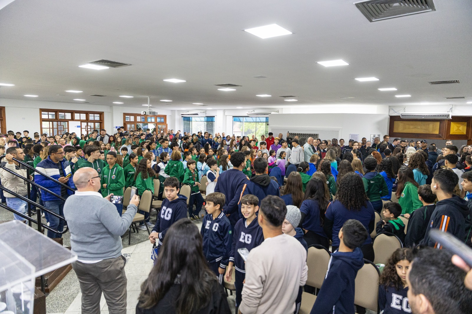 São Caetano revive tempos áureos e realiza abertura dos Jogos Escolares com 300 pessoas entre alunos e professores
