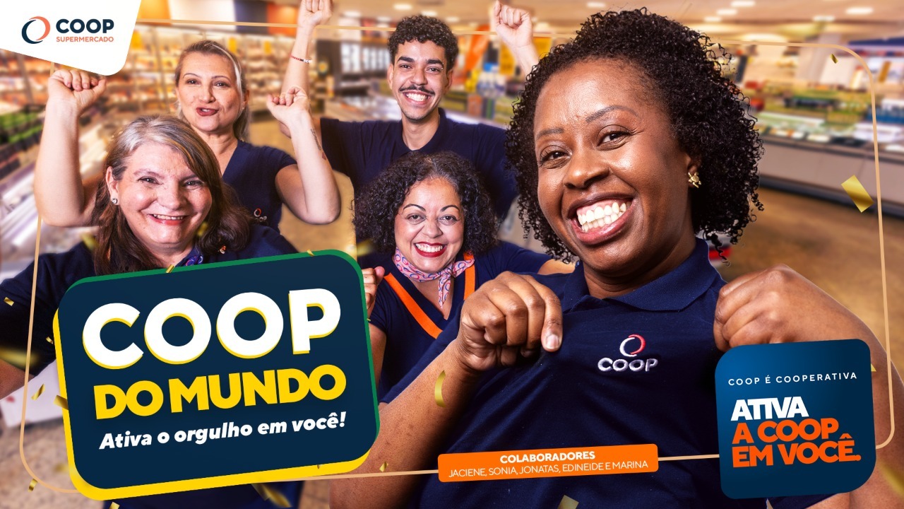 COOP do Mundo é a nova campanha promocional da rede de varejo