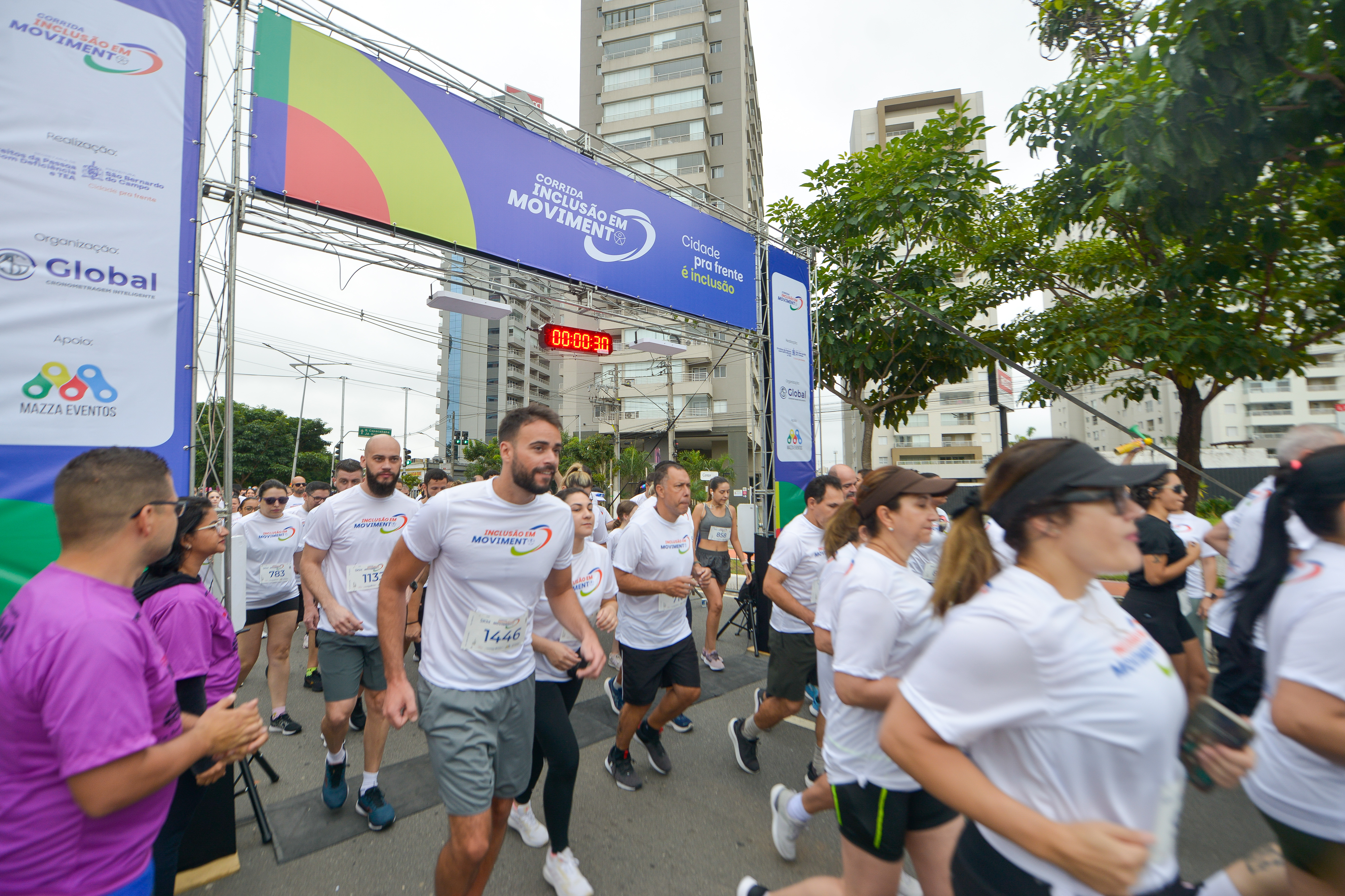 1ª Corrida e caminhada da Inclusão reúne 1,2 mil participantes em São Bernardo