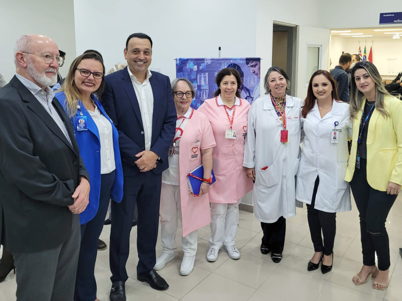Eleuses Paiva, Luiz Leiro, Vanessa de Brito, Renata Valeriano e Caroline Alves de Lima