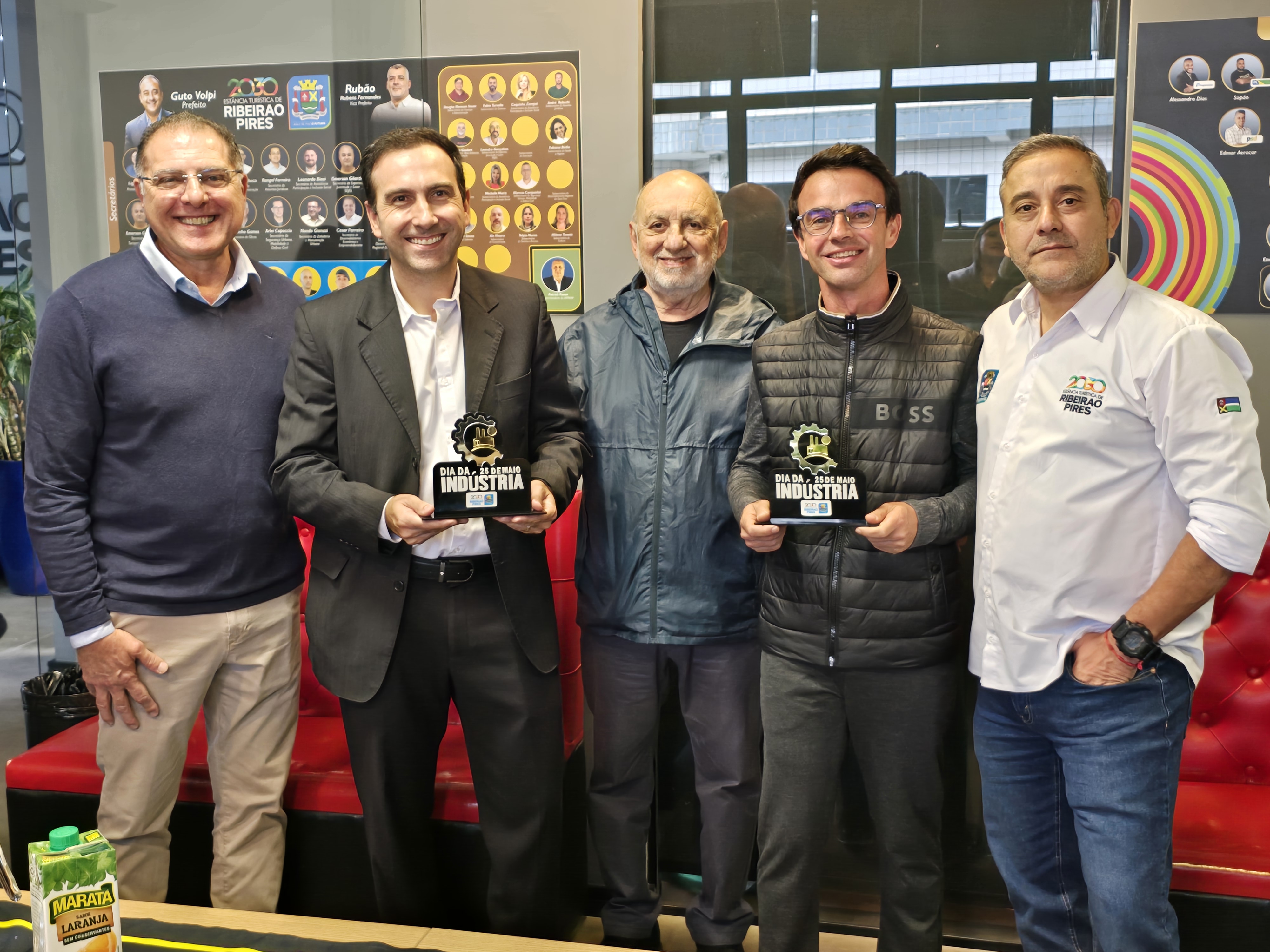 Prefeitura de Ribeirão Pires homenageia indústrias da cidade em encontro que fortalece proximidades com setor