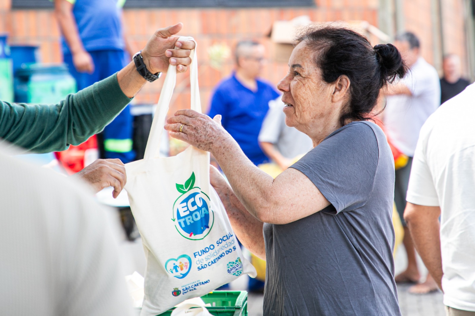 São Caetano soma mais de 9,6 toneladas de alimentos entregues à população com o EcoTroca