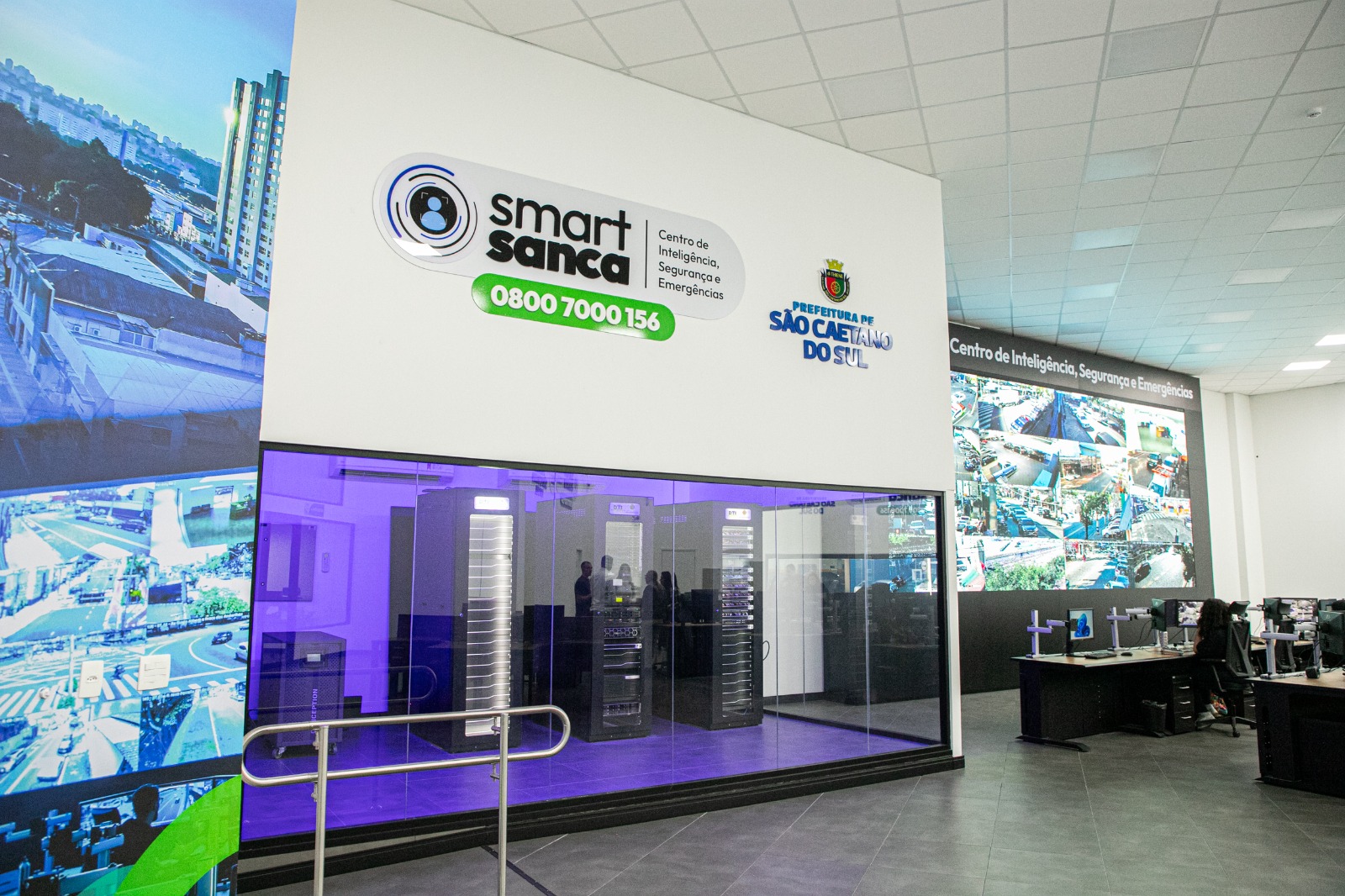 Prefeitura de São Caetano amplia em 40% o número de câmeras em um ano e fortalece atuação do Smart Sanca