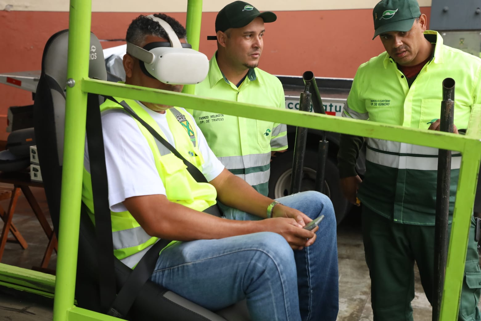  Simulador de impacto com realidade virtual reforça conscientização no Maio Amarelo em Santo André