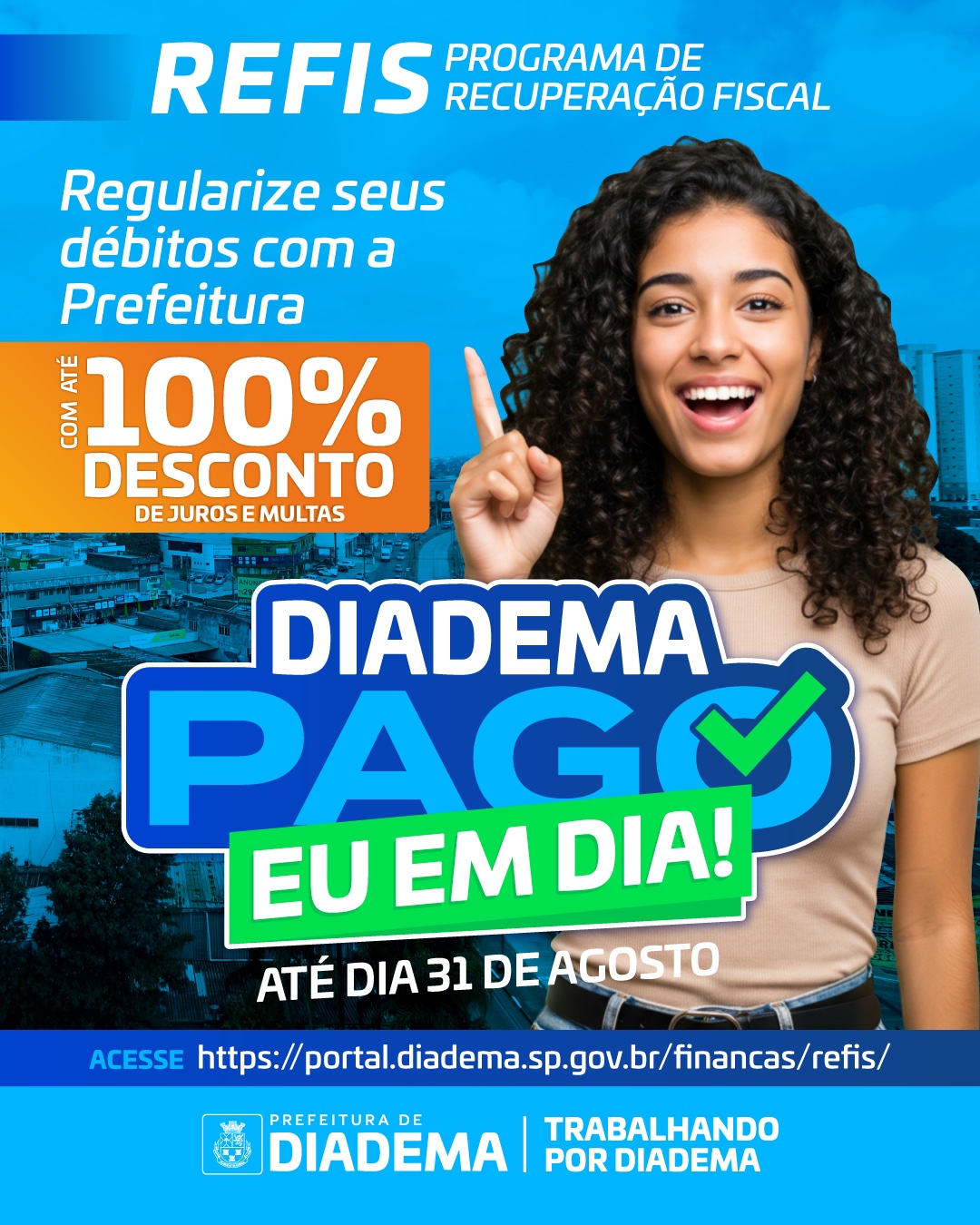 Diadema lança programa de refinanciamento de dívidas