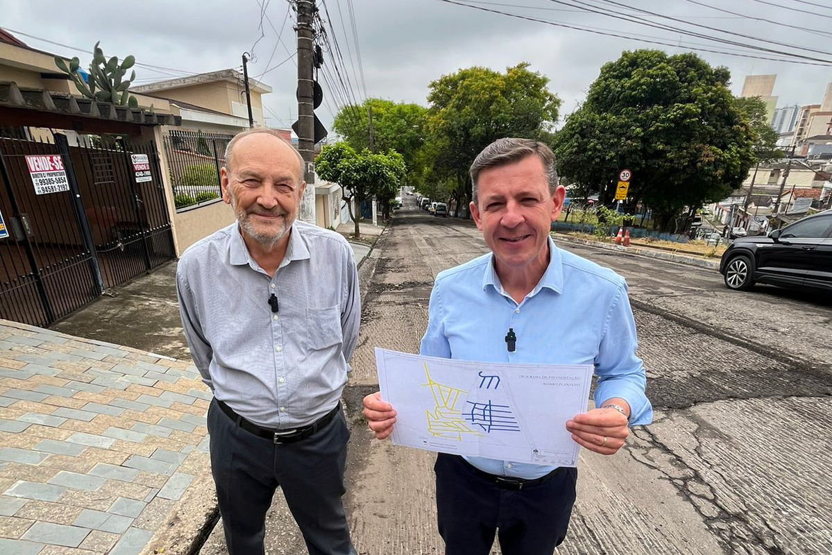 Prefeitura de São Bernardo inicia última etapa de renovação da malha viária no Planalto