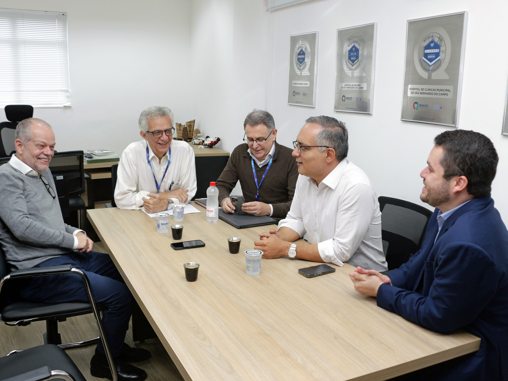 Nova Presidência da Fundação do ABC tem primeira reunião com prefeitos dos municípios instituidores