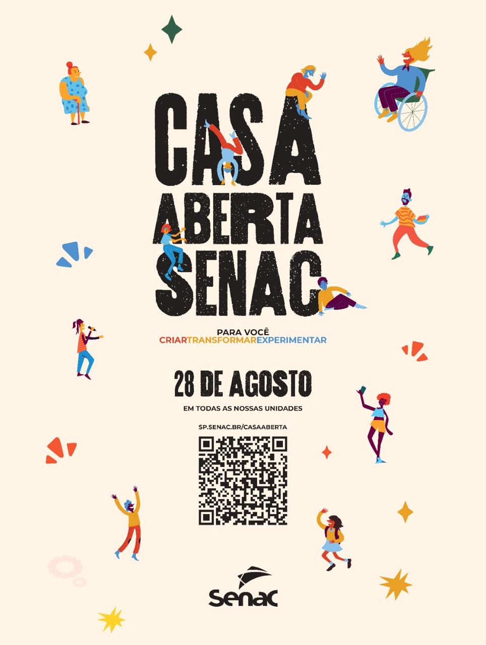 Casa Aberta Senac reúne mais de 80 atividades gratuitas e abertas ao público no ABC Paulista