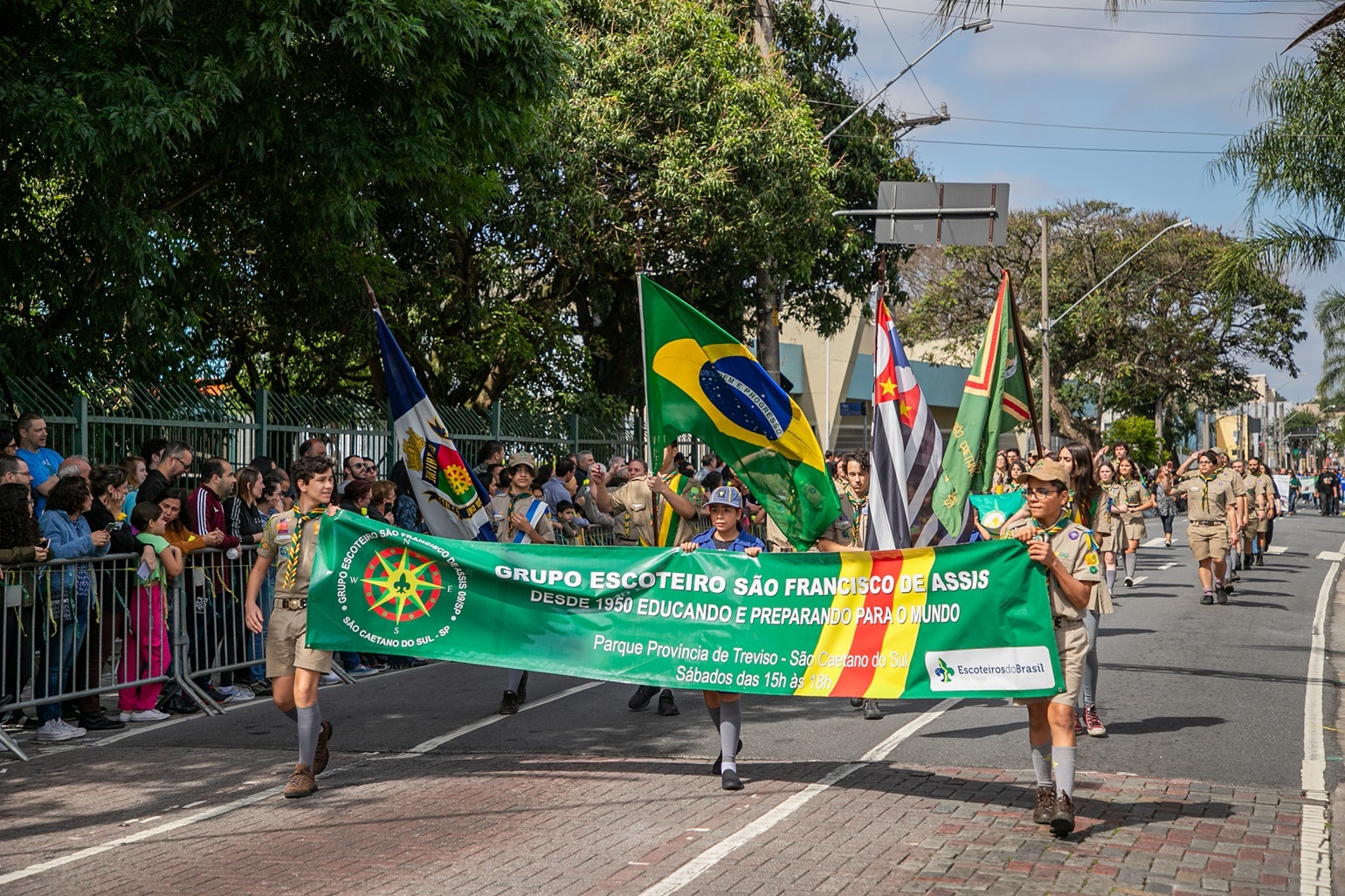 Prefeitura de São Caetano realiza tradicional Parada Cívico-Militar na Avenida Goiás